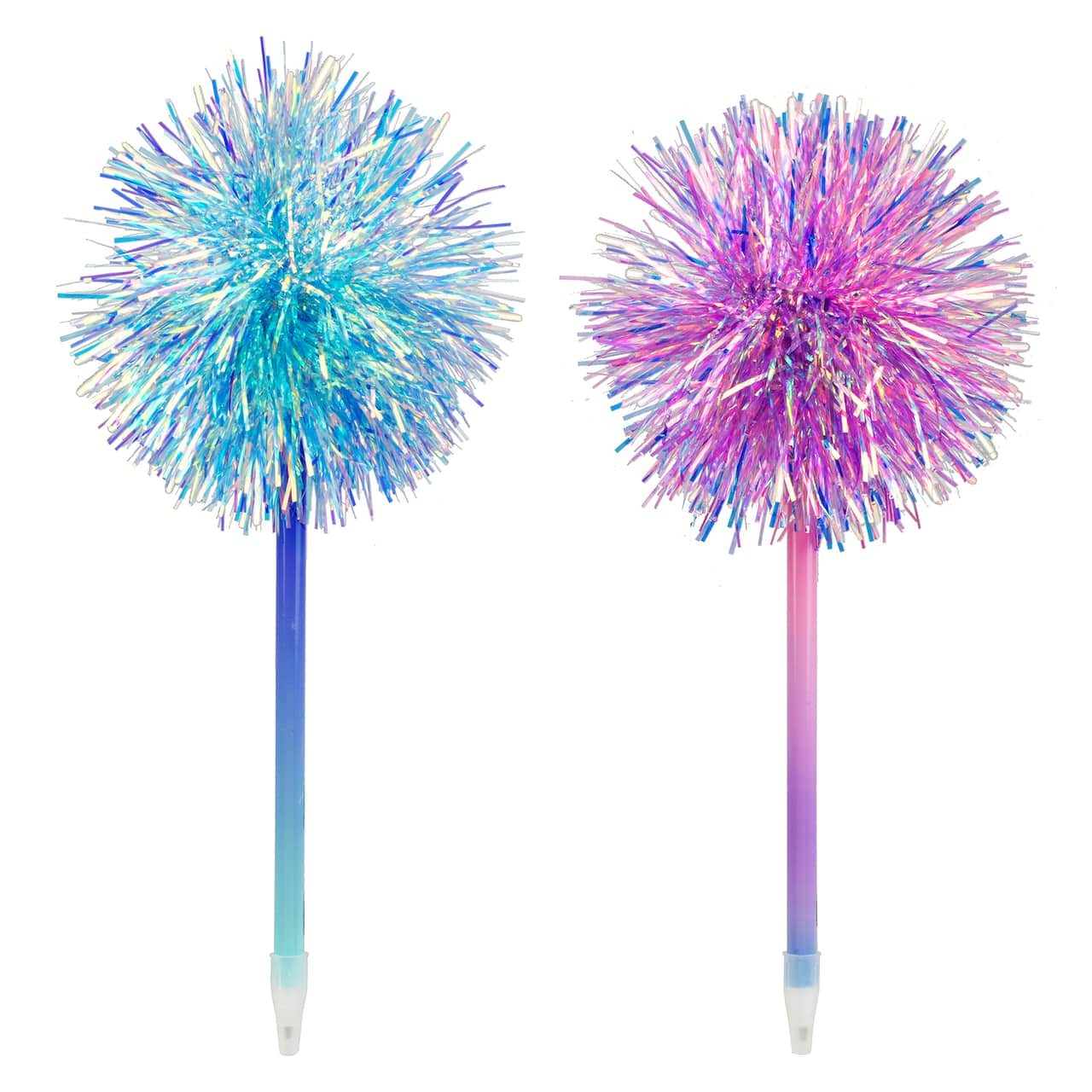 Assorted Tinsel Pom-Pom Novelty Pen by Fab Finds, 1pc.
